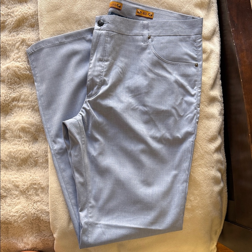 Classic Light Gray Chinos for Men